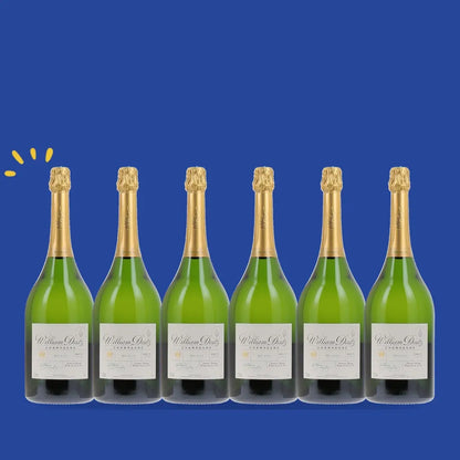 Carton de 6 bouteilles Hommage à William Deutz Meurtet 2018 Magnum