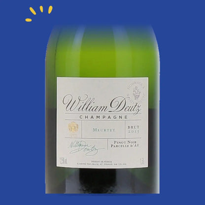 Étiquette Hommage à William Deutz Meurtet 2018 Magnum