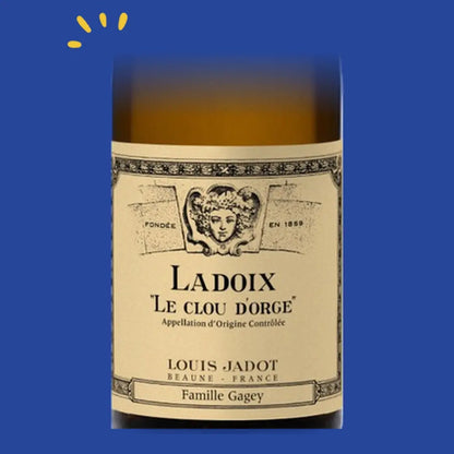 Étiquette Ladoix blanc Le Clou d'Orge 2023, Louis Jadot Famille Gagey