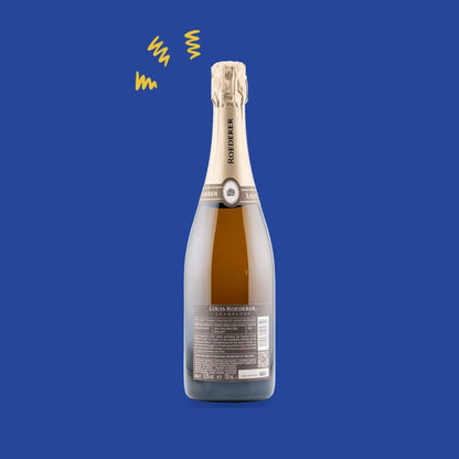 Louis Roederer Brut Collection, dos de la bouteille