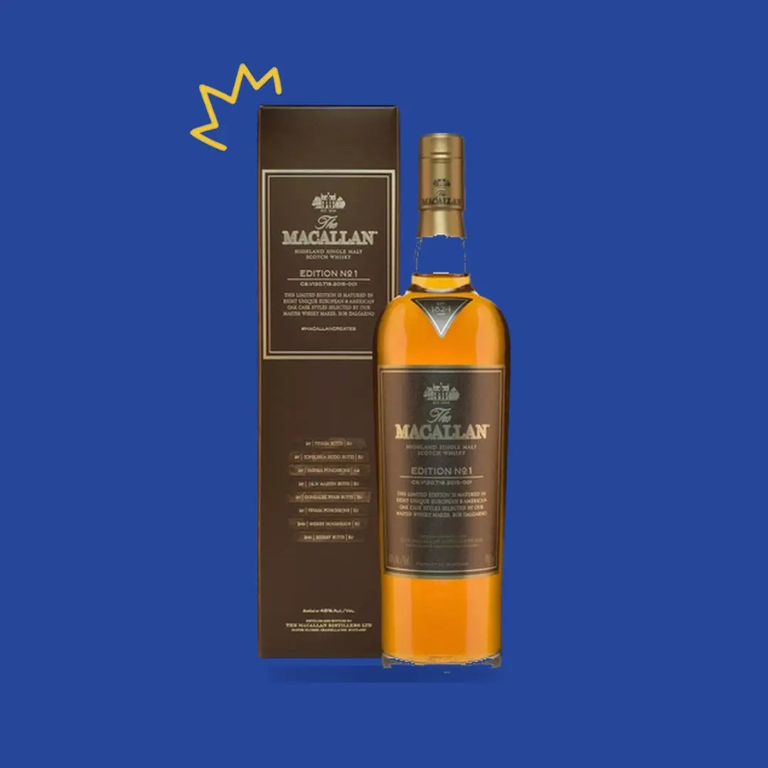The Macallan Edition No. 1, bouteille et étui