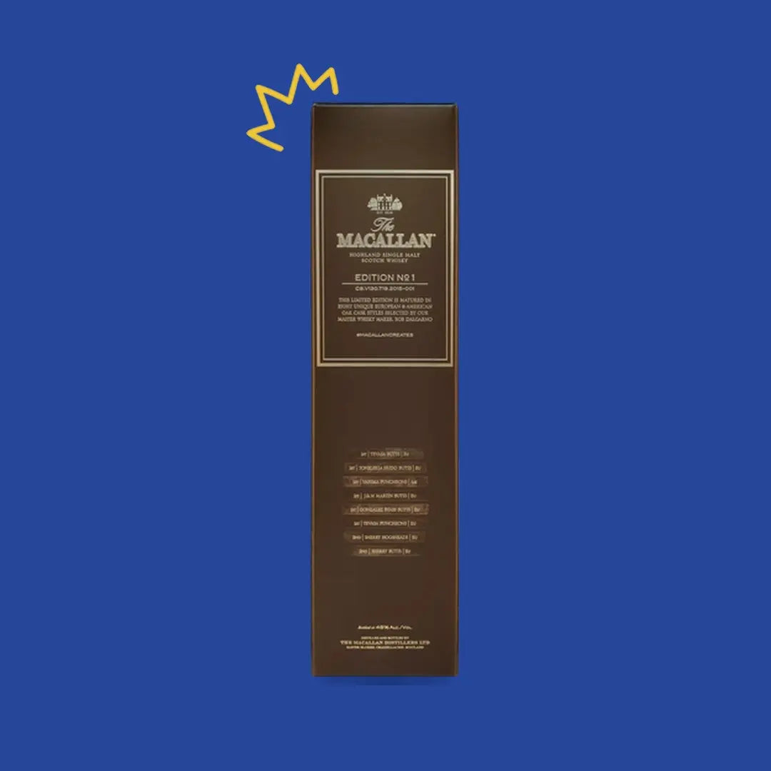 The Macallan Edition No. 1, étui