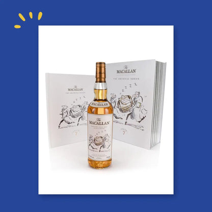 The Macallan Folio 7 avec ses livres Archival Series