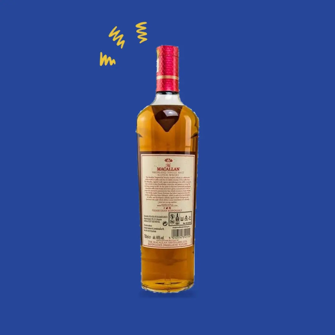 The Macallan Intense Arabica, dos de la bouteille
