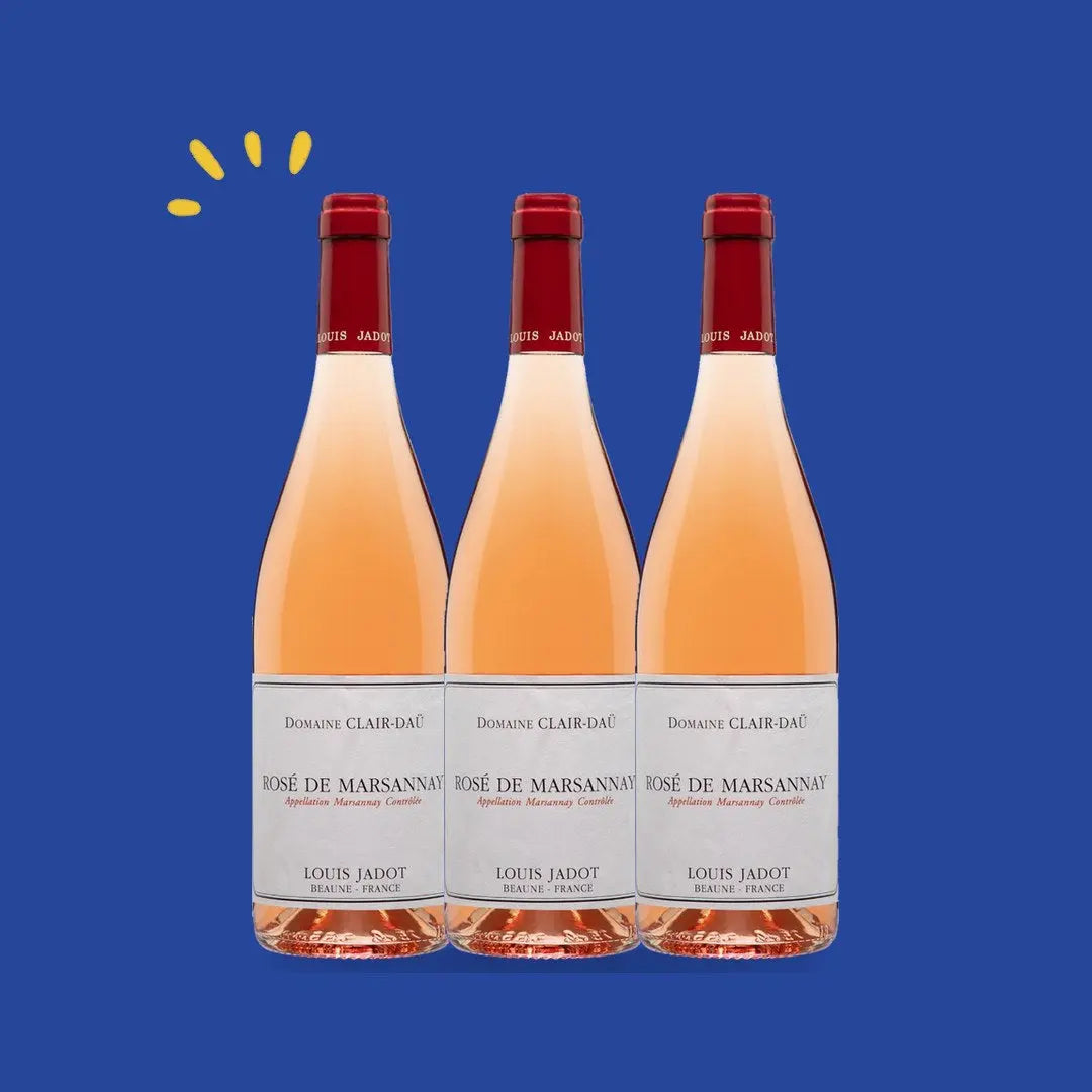 Lot de 3 bouteilles Marsannay rosé Domaine Clair-Daü 2023, Domaine Louis Jadot