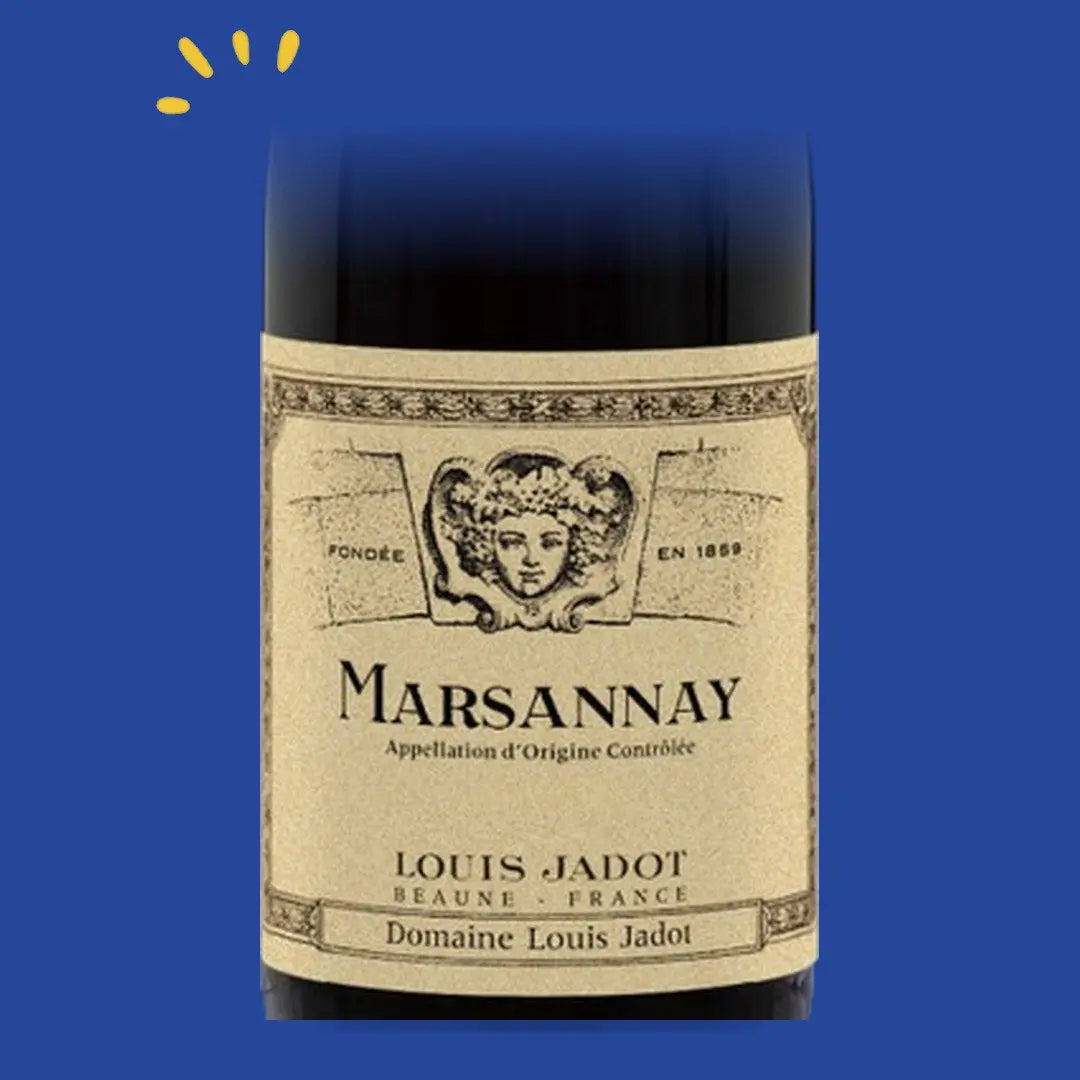 Étiquette Marsannay rouge 2023, Domaine Louis Jadot