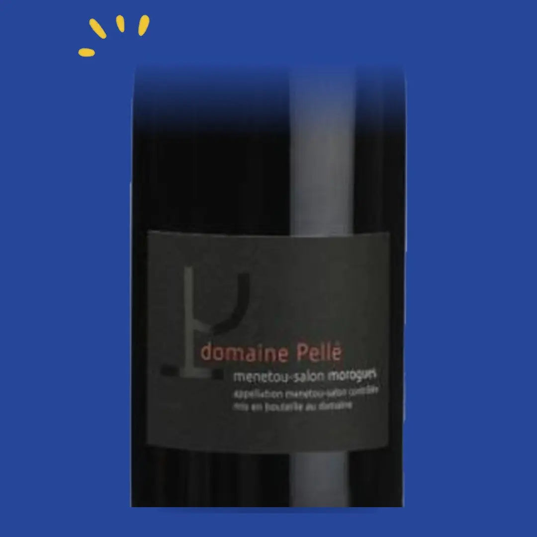 Étiquette Menetou-Salon rouge Morogues Magnum, Henry Pellé