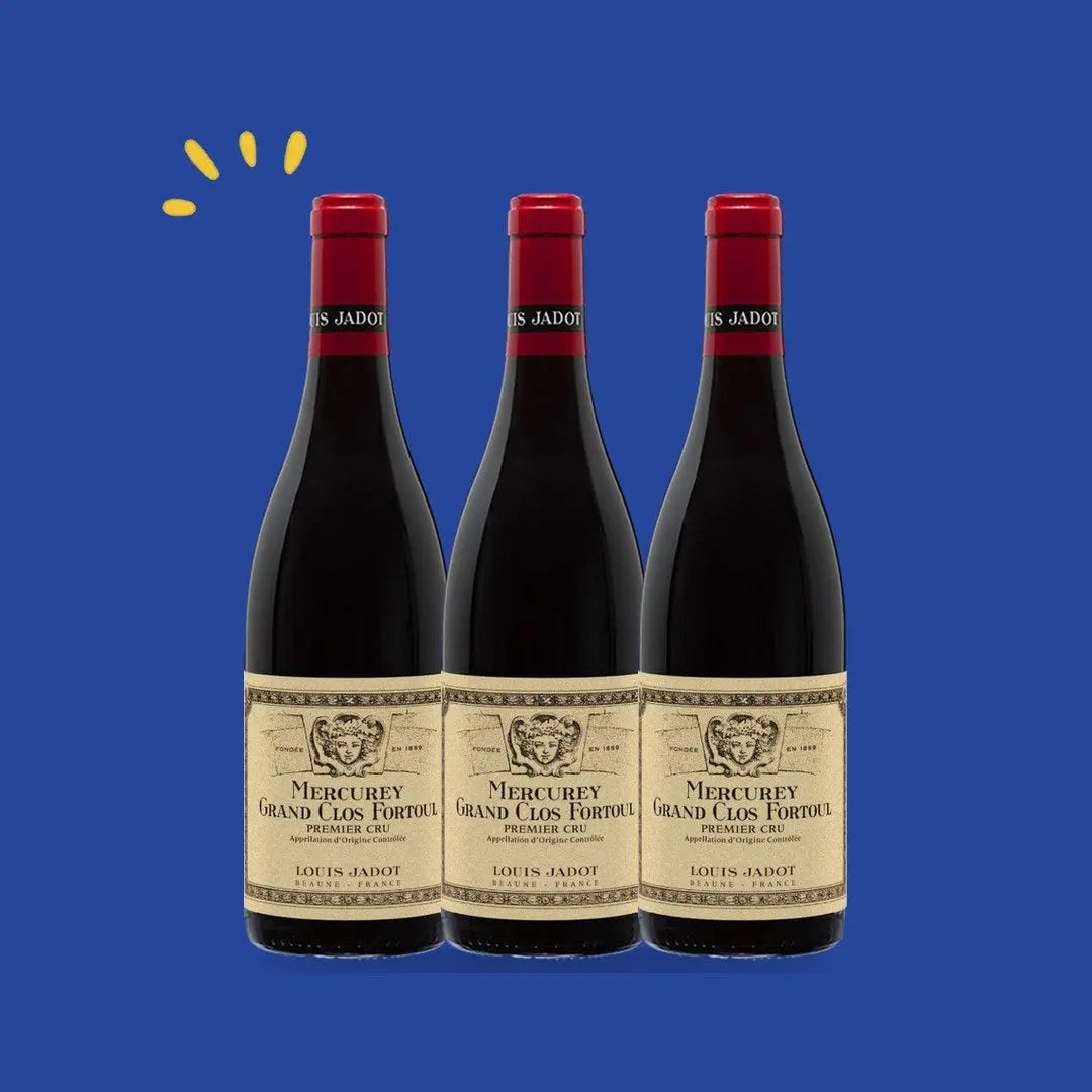 Lot de 3 bouteilles Mercurey 1er Cru Grand Clos Fortoul 2023, Louis Jadot