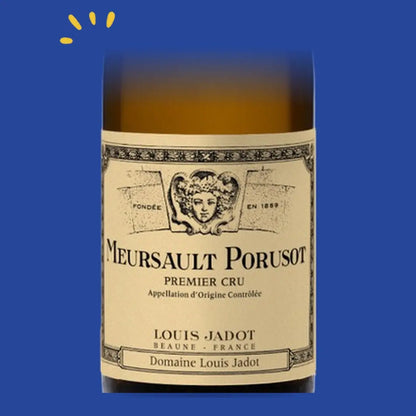 Étiquette Meursault 1er Cru Porusot 2023, Domaine Louis Jadot