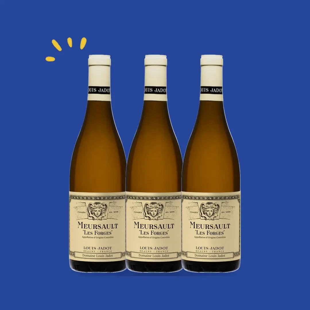 Lot de 3 bouteilles Meursault Les Forges, Domaine Prieur-Brunet