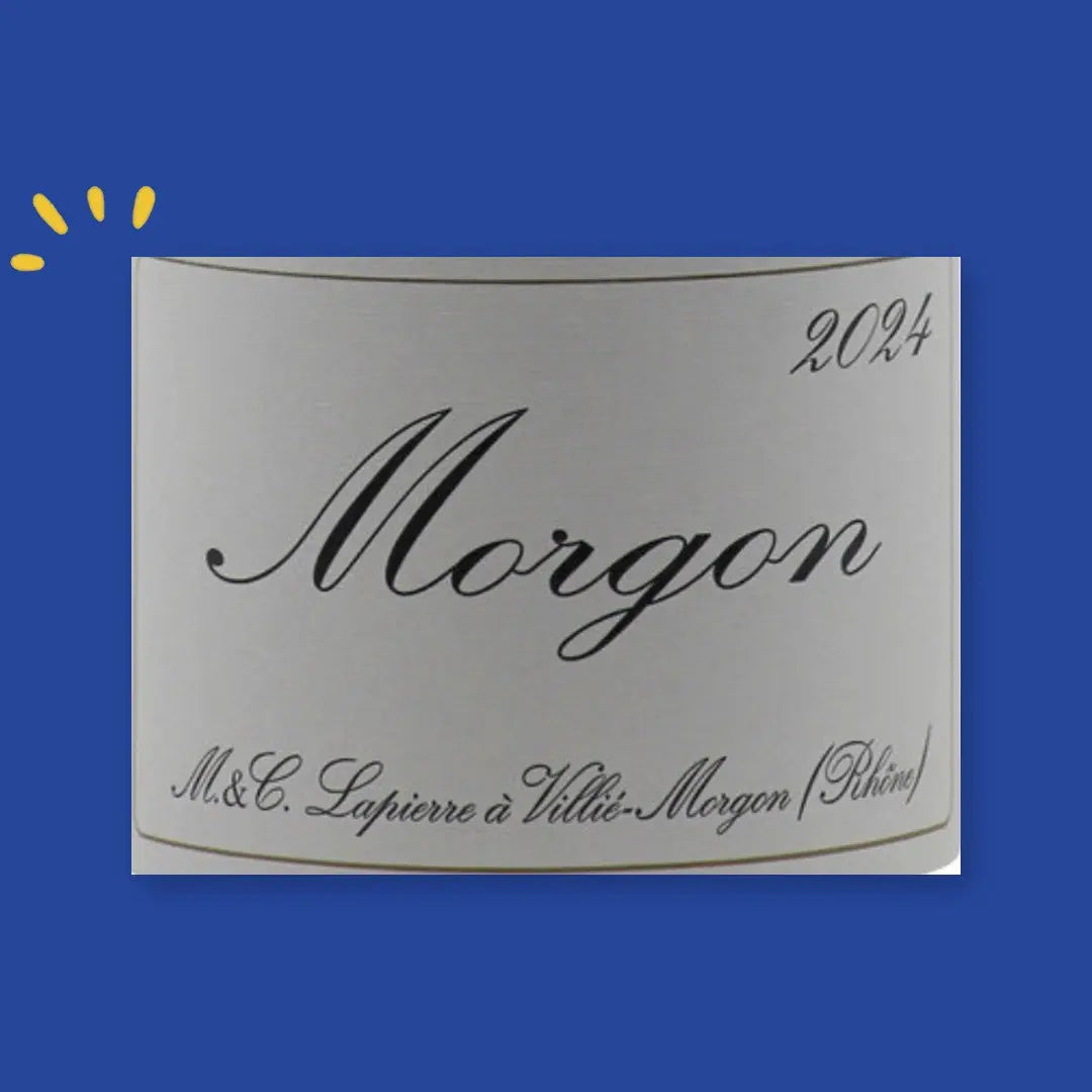 Morgon 2024, Marcel Lapierre, étiquette
