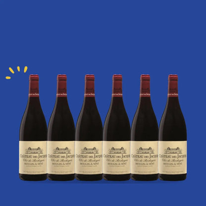 Carton de 6 bouteilles Moulin-à-Vent Clos de Rochegrès, Château des Jacques