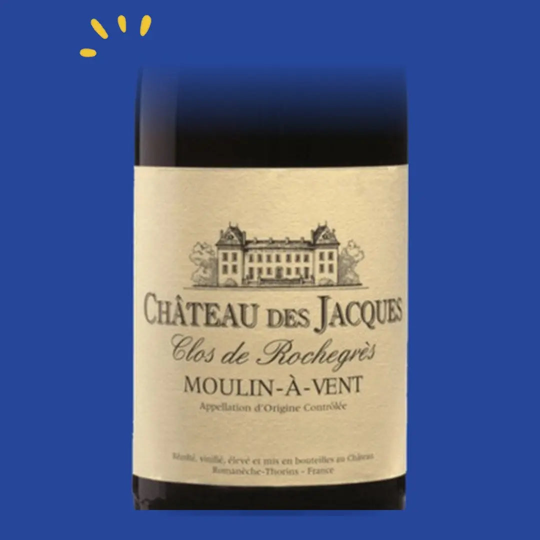 Étiquette Moulin-à-Vent Clos de Rochegrès, Château des Jacques