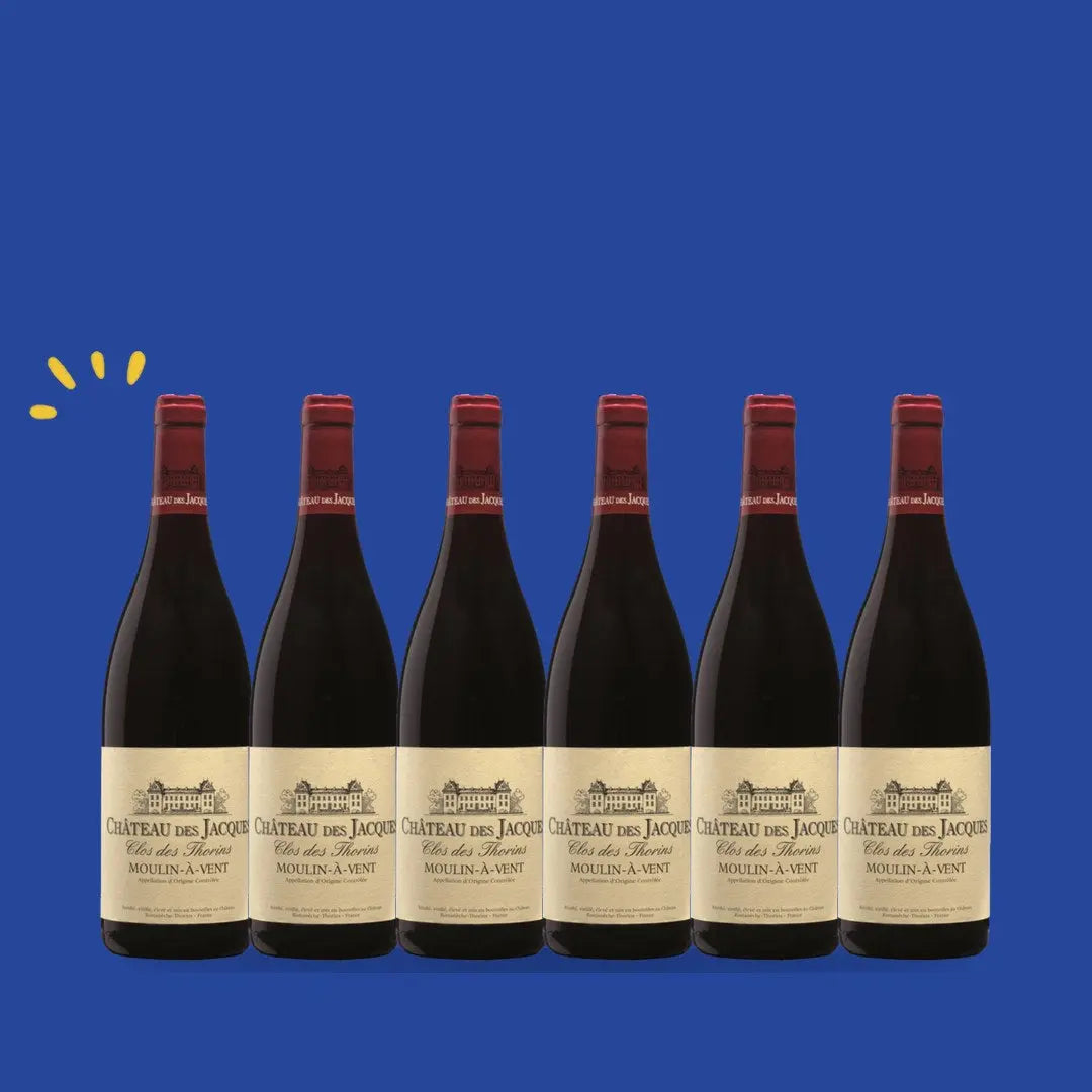 Carton de 6 bouteilles Moulin-à-Vent Clos des Thorins, Château des Jacques