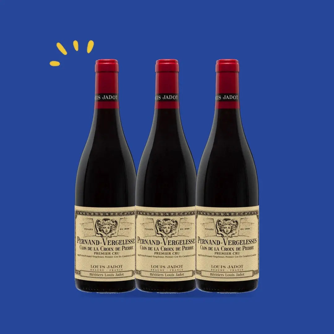 Lot de 3 bouteilles Pernand-Vergelesses 1er Cru Clos de la Croix de Pierre, Domaine Louis Jadot