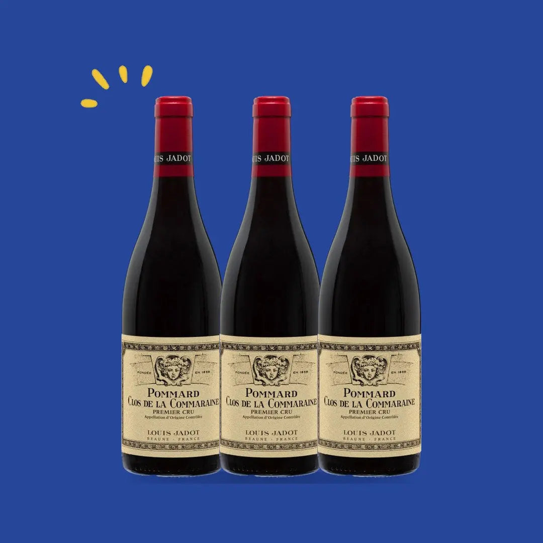 Lot de 3 bouteilles Pommard 1er Cru Clos de la Commaraine 2017, Louis Jadot