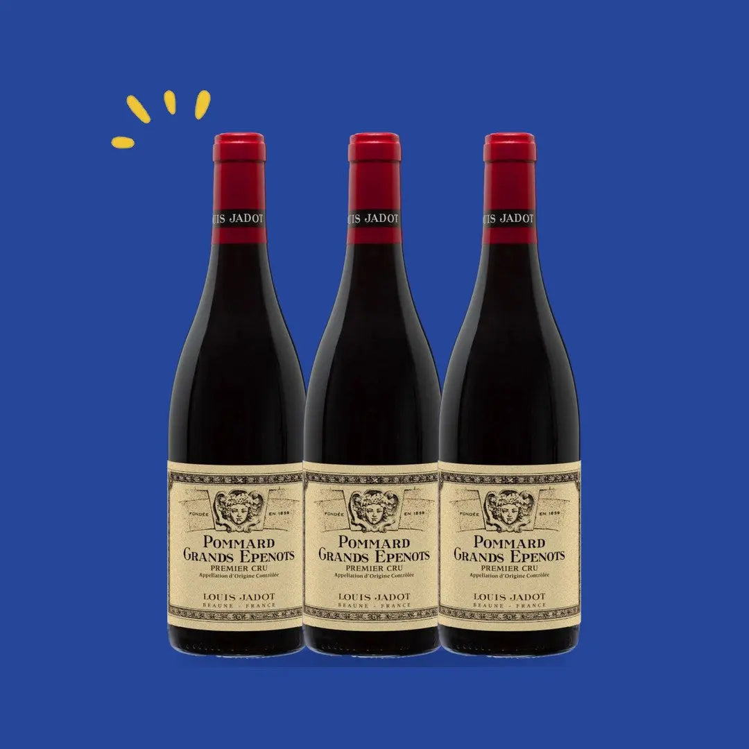 Lot de 3 bouteilles Pommard 1er Cru Grands Epenots, Louis Jadot