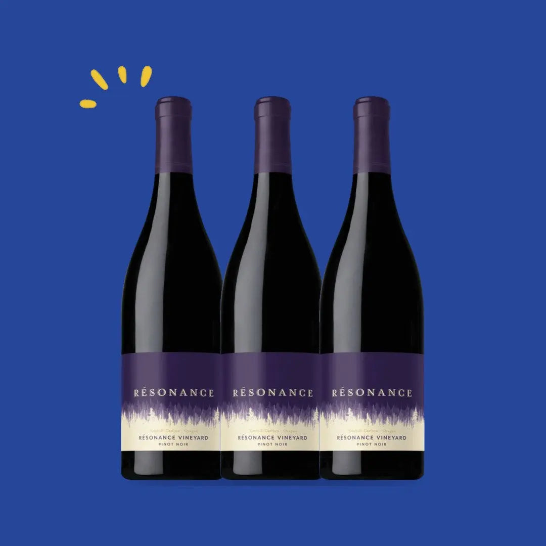 Lot de 3 bouteilles Résonance Vineyard Pinot Noir 2018, Résonance