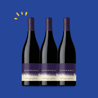 Lot de 3 bouteilles Résonance Vineyard Pinot Noir 2018, Résonance