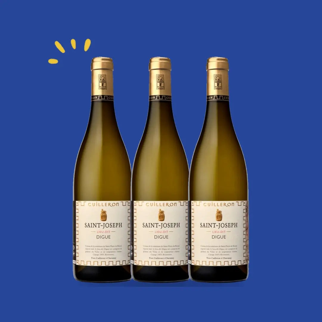 Lot de 3 bouteilles Saint-Joseph blanc Lieu-dit Digue 2023, Yves Cuilleron