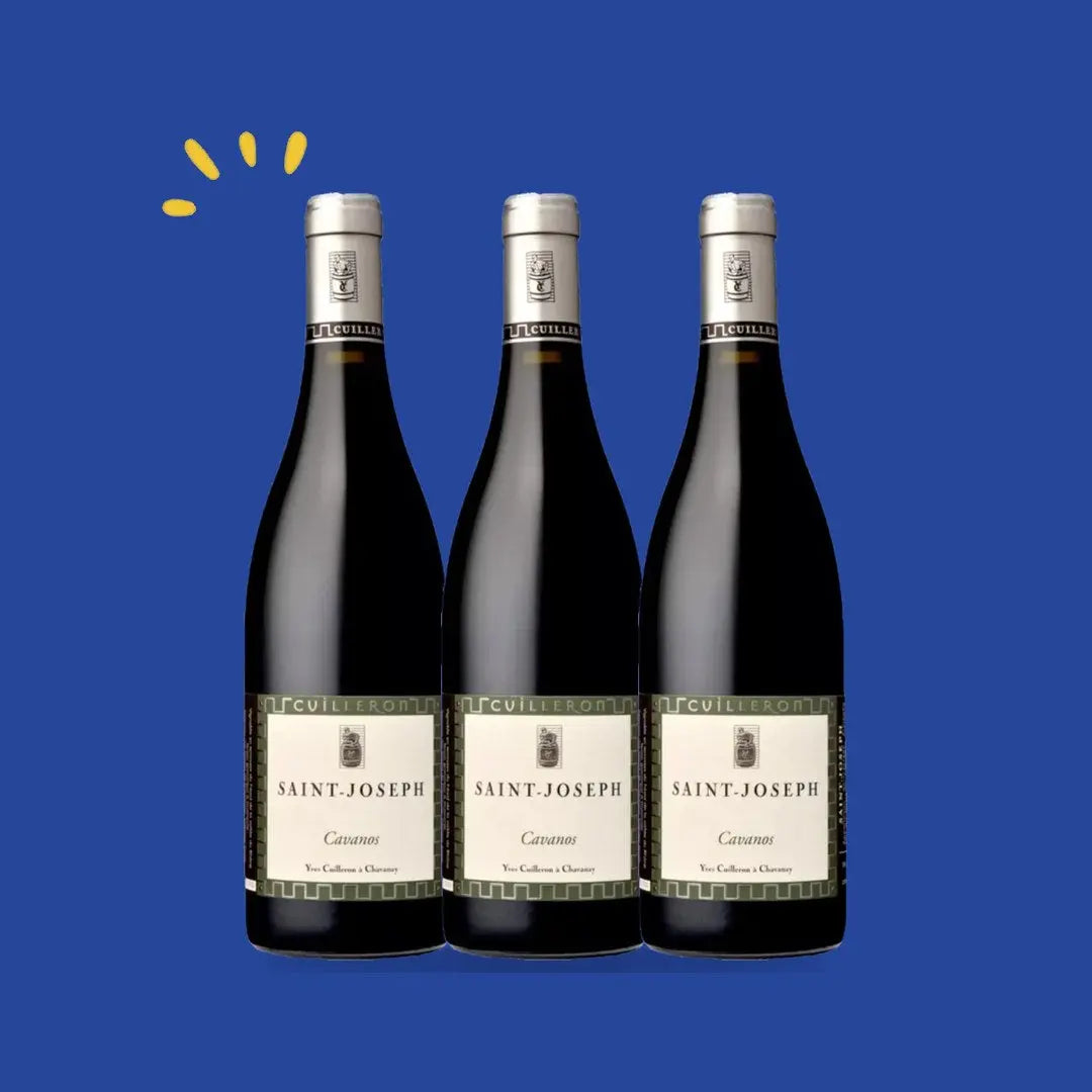 Lot de 3 bouteilles Saint-Joseph Cavanos 2021, Yves Cuilleron