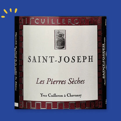 Saint-Joseph Les Pierres Sèches, Yves Cuilleron, étiquette
