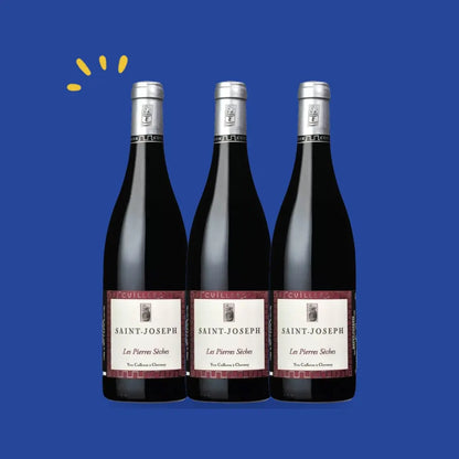 Lot de 3 bouteilles Saint-Joseph Les Pierres Sèches Magnum, Yves Cuilleron
