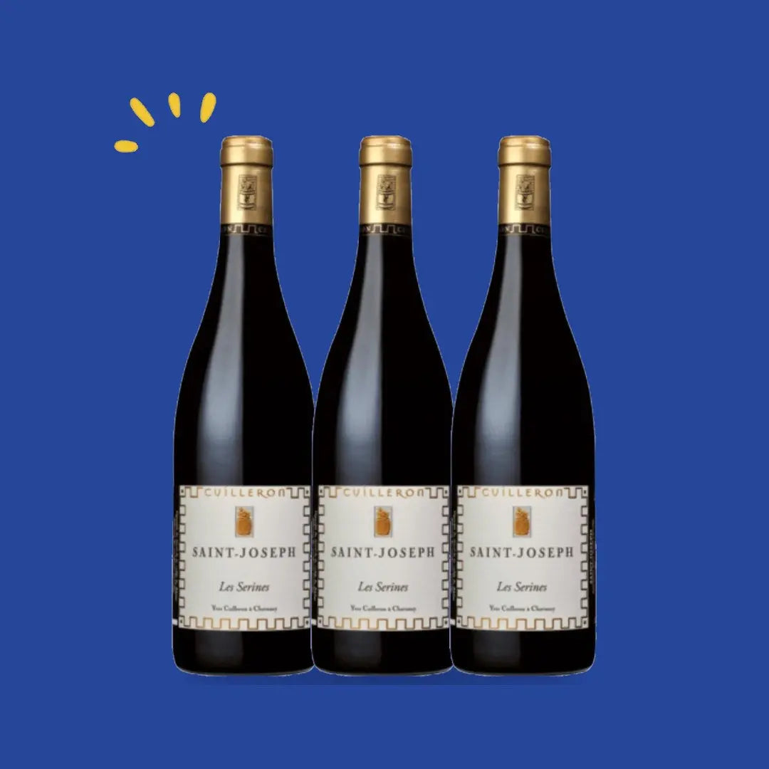 Lot de 3 bouteilles Saint-Joseph Les Serines 2022, Yves Cuilleron