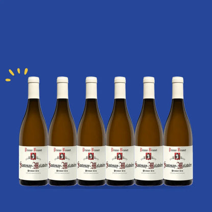 Carton de 6 bouteilles Santenay blanc 1er Cru Maladière 2022, Domaine Prieur-Brunet