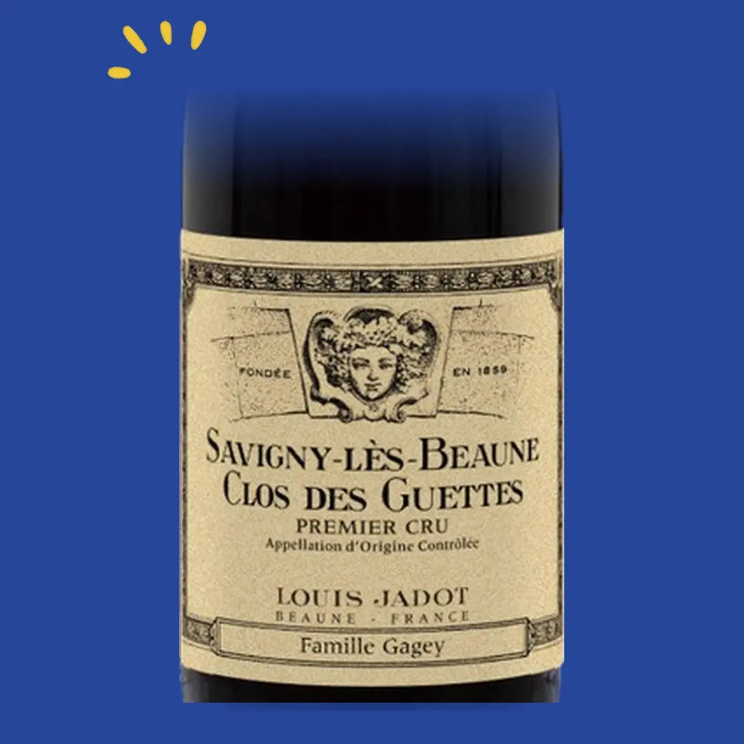 Étiquette Savigny-lès-Beaune 1er Cru Clos des Guettes 2022, Louis Jadot Famille Gagey