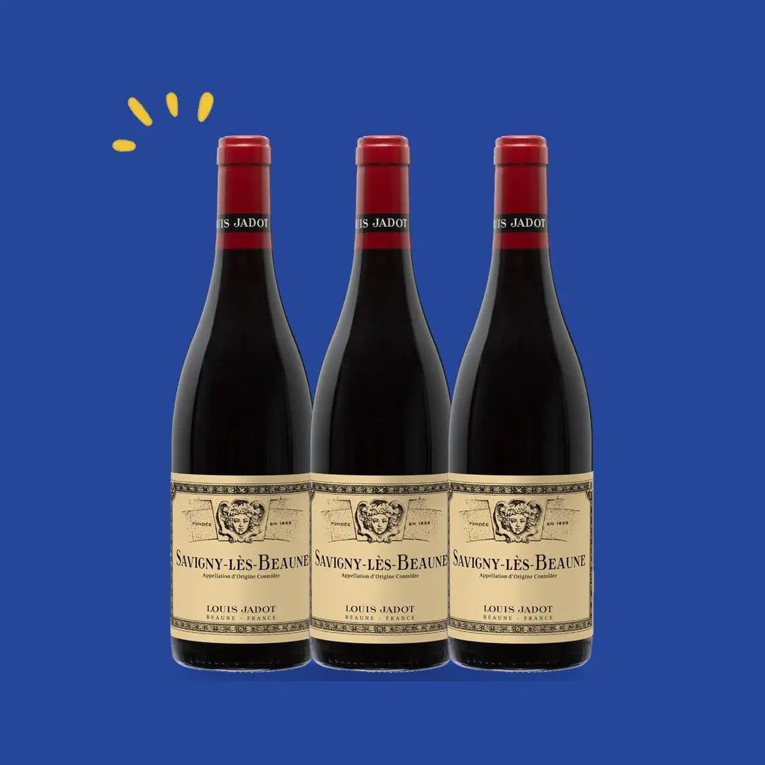 Lot de 3 bouteilles Savigny-lès-Beaune rouge 2022, Louis Jadot