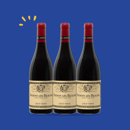 Lot de 3 bouteilles Savigny-lès-Beaune rouge 2022, Louis Jadot