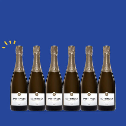Taittinger Brut Millésimé 2018, carton de 6 bouteilles