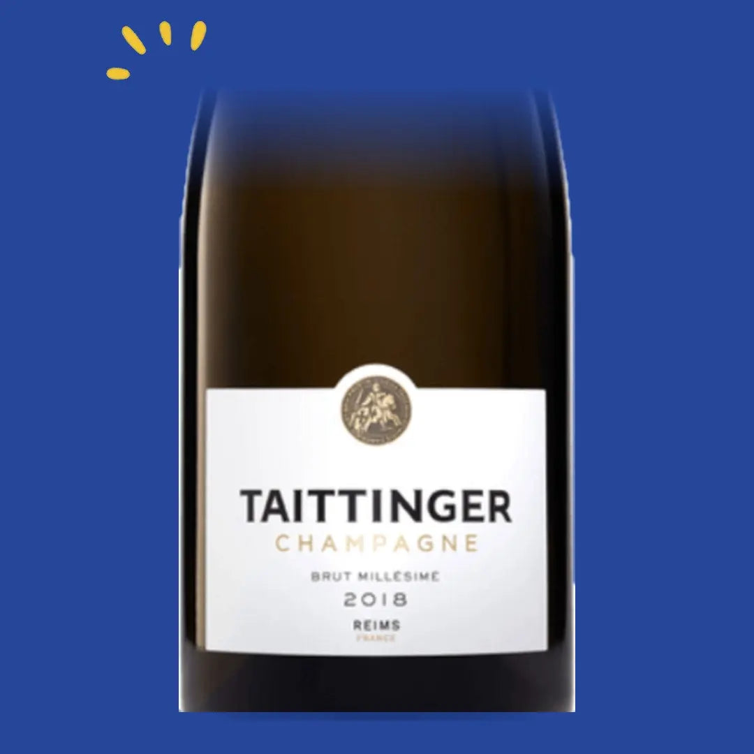 Taittinger Brut Millésimé 2018, zoom sur l'étiquette