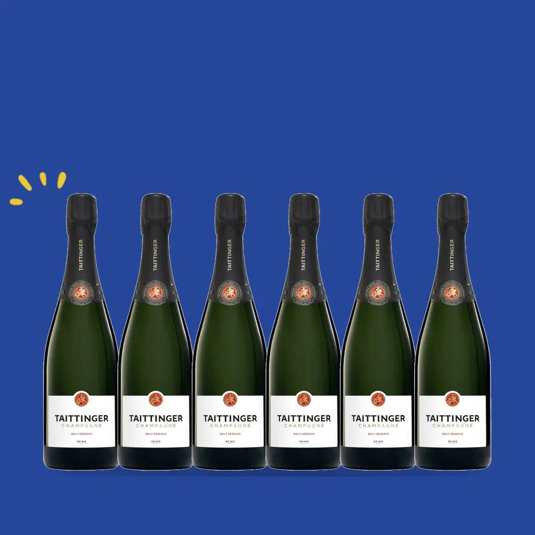 Taittinger Brut Réserve, carton de 6 bouteilles
