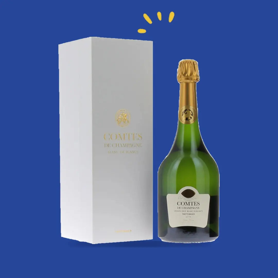 Taittinger Comtes de Champagne Grand Cru Blanc de Blancs 2015 Magnum en coffret, bouteille