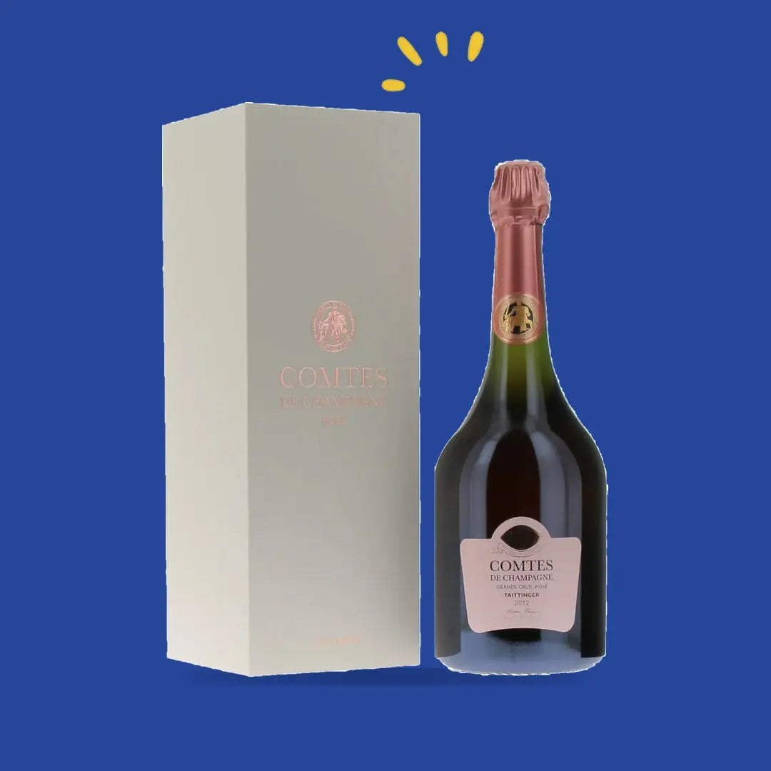 Taittinger Comtes de Champagne Grand Cru Rosé 2013 Magnum en coffret, bouteille