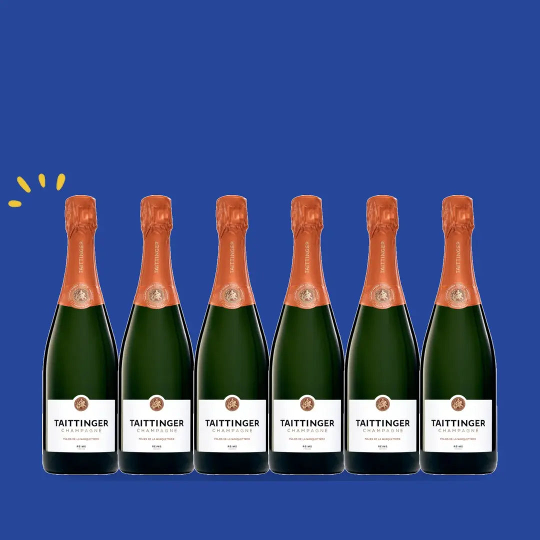 Taittinger Les Folies de la Marquetterie, carton de 6 bouteilles