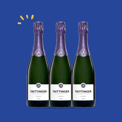 Taittinger Nocturne Sec, lot de 3 bouteilles