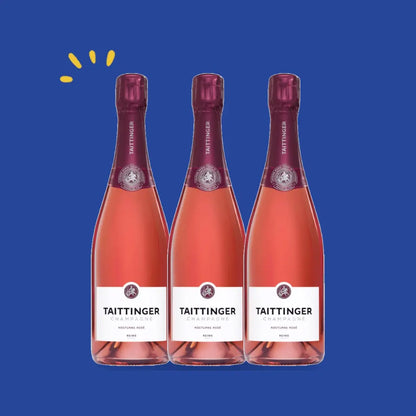 Taittinger Nocturne Sec Rosé, lot de 3 bouteilles