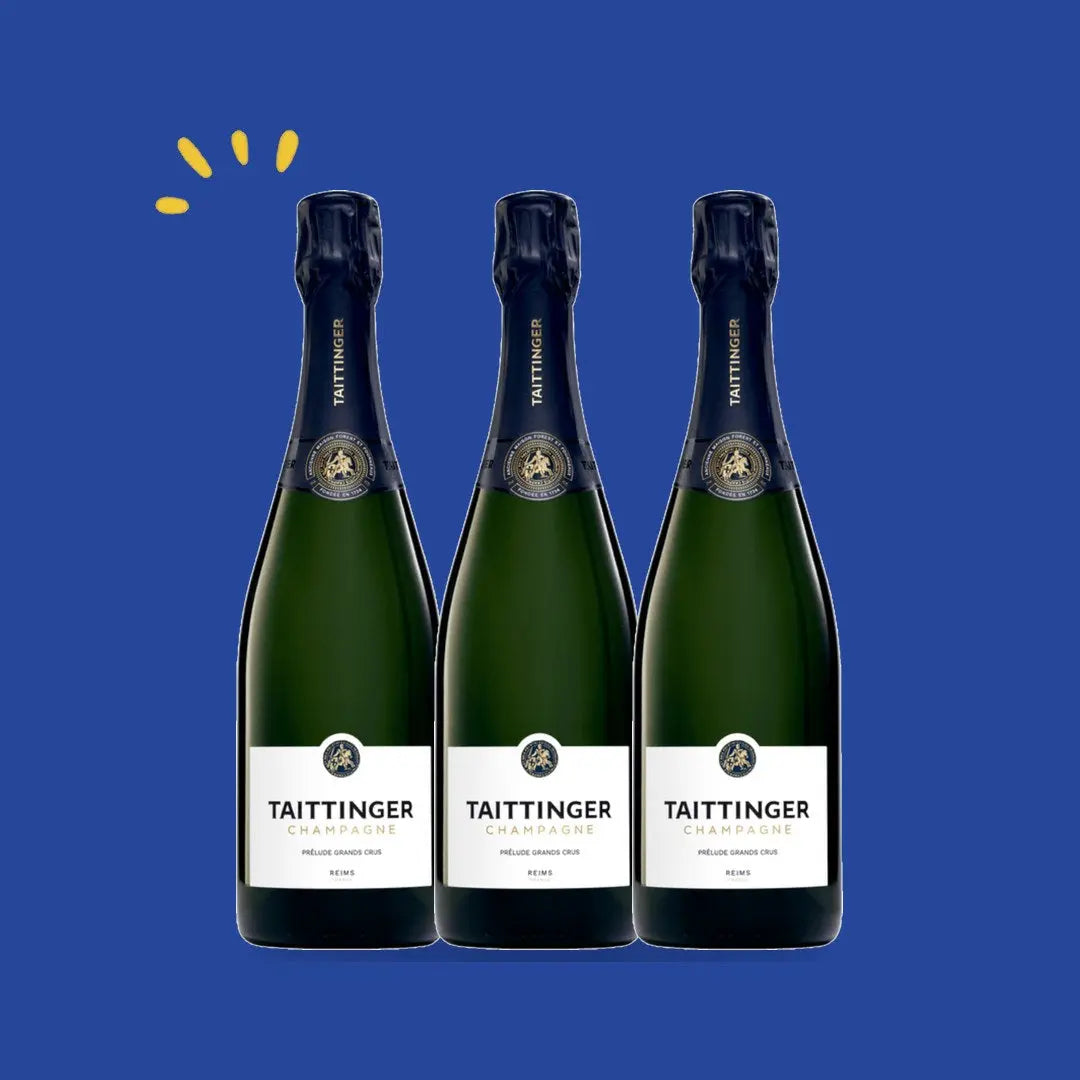 Taittinger Prélude Grands Crus Magnum, lot de 3 bouteilles