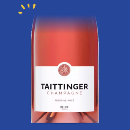 Taittinger Prestige Rosé, zoom sur l'étiquette