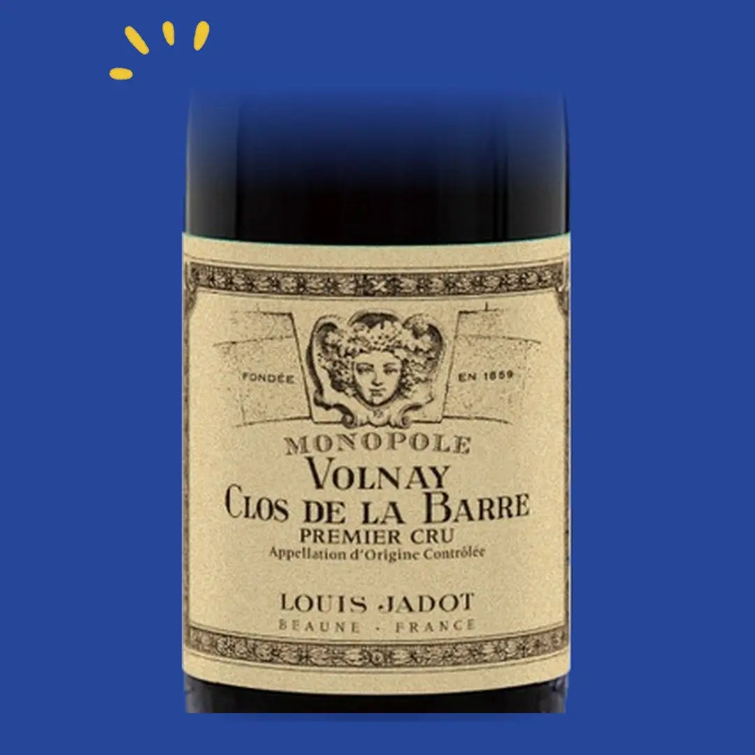 Étiquette Volnay 1er Cru Clos de la Barre Monopole, Louis Jadot