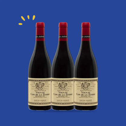 Lot de 3 bouteilles Volnay 1er Cru Clos de la Barre Monopole, Louis Jadot
