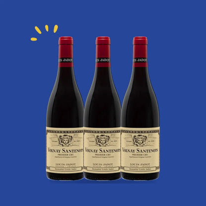 Lot de 3 bouteilles Volnay 1er Cru Santenots, Louis Jadot